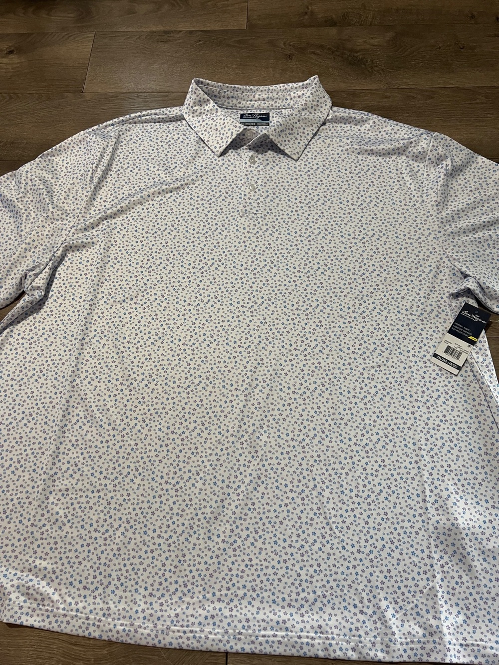 Ben Hogan Performance Confetti Floral Polo Shirt Size 3XL New